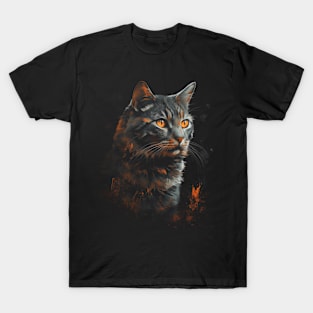 Cute Cat Miaw T-Shirt